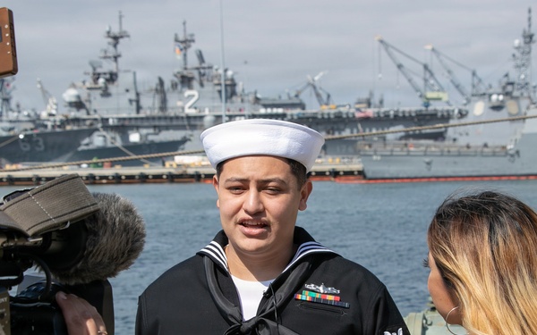 USS Cincinnati Returns to Homeport in San Diego