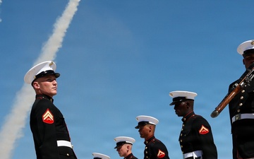 Steel in the Sky, Silver on the Ground: The Ultimate Display of Military Precision.