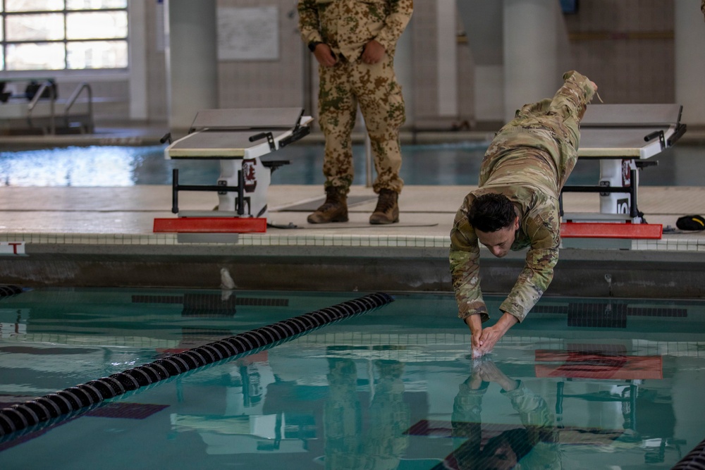 U.S. Army Soldiers assigned to the South Carolina National Guard compete at the State level Best Warrior Competition.