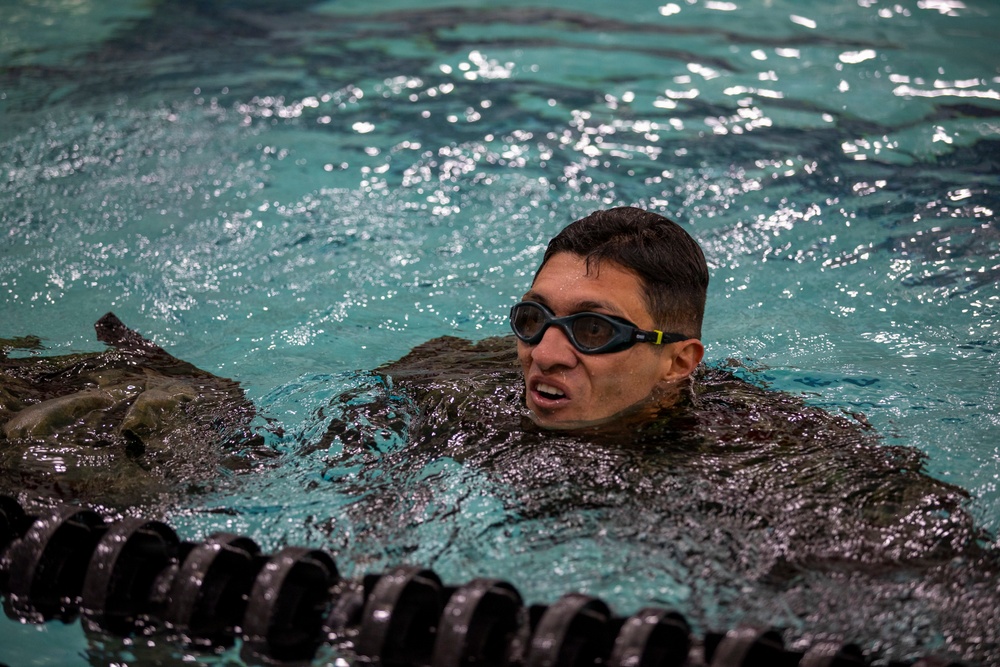 U.S. Army Soldiers assigned to the South Carolina National Guard compete at the State level Best Warrior Competition.