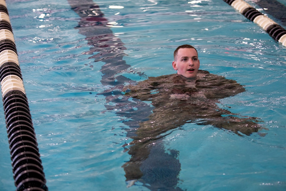 U.S. Army Soldiers assigned to the South Carolina National Guard compete at the State level Best Warrior Competition.