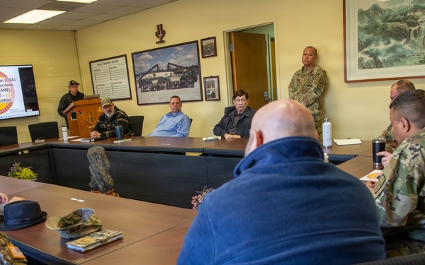 This week, the Directorate for Maintenance (D/Maintenance) hosted evaluators at Camp Carroll for the prestigious Chief of Staff, Army Award for Maintenance Excellence (AAME) on-site evaluation.