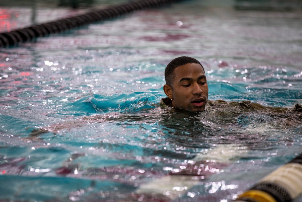 U.S. Army Soldiers assigned to the South Carolina National Guard compete at the State level Best Warrior Competition.