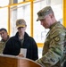 Capt. Maxine Gardner, deputy director of J4 (Logistics and Engineering) for U. S. Indo-Pacific Command (USINDOPACOM) visited U. S. Army Materiel Support Command – Korea on Feb. 25