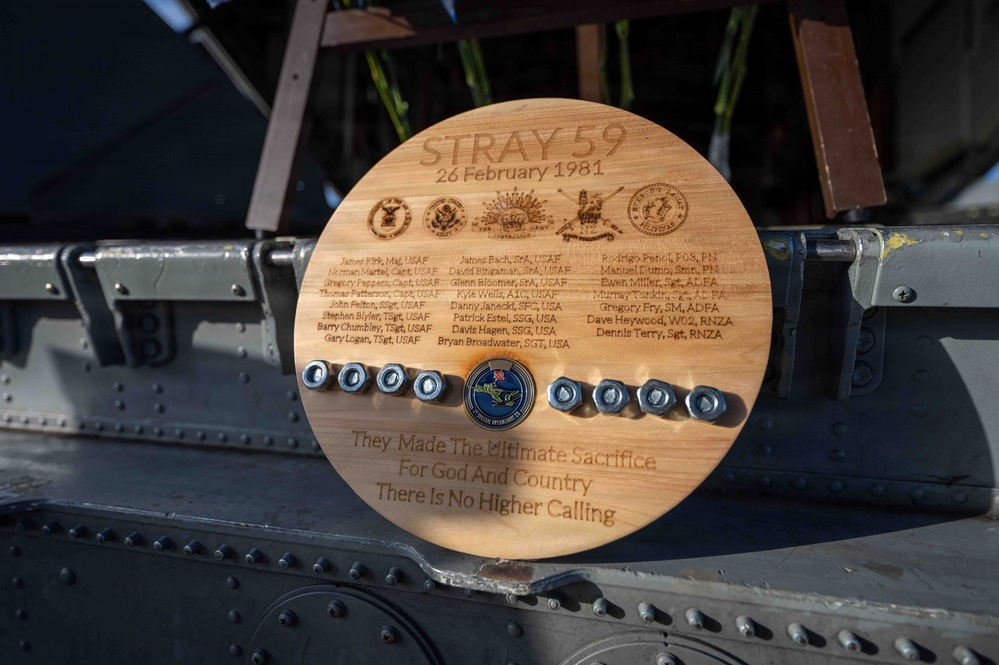Remembering STRAY 59: Airmen honor fallen special operators