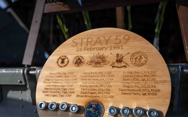 Remembering STRAY 59: Airmen honor fallen special operators