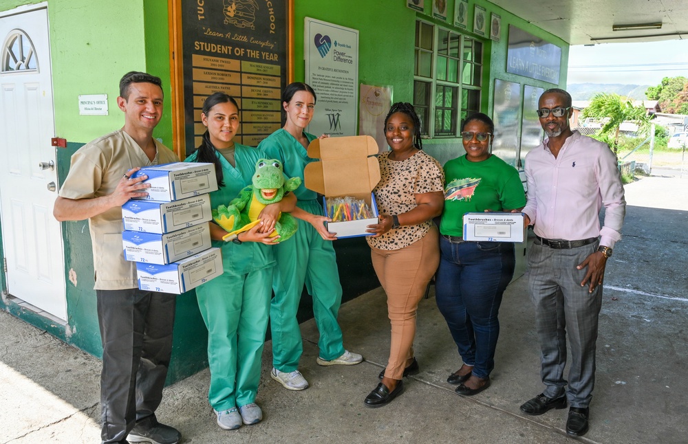 LAMAT 2026 dental team brightens young smiles