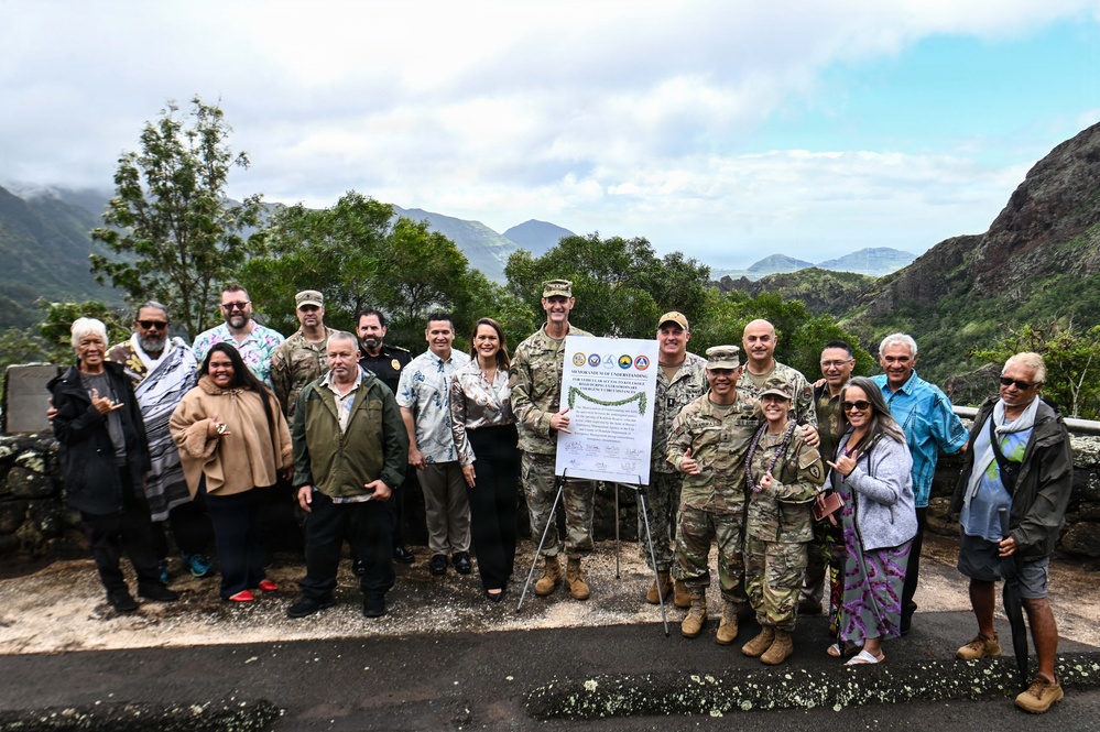 Kolekole Pass Memorandum of Understanding Signing - Mar. 4, 2026