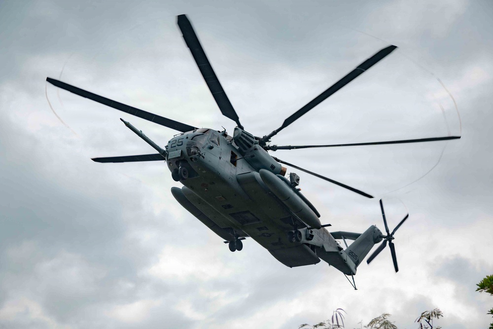 U.S. Marines load MMSP on CH-53E Super Stallions for MCCRE and Conduct Forward COC Operations