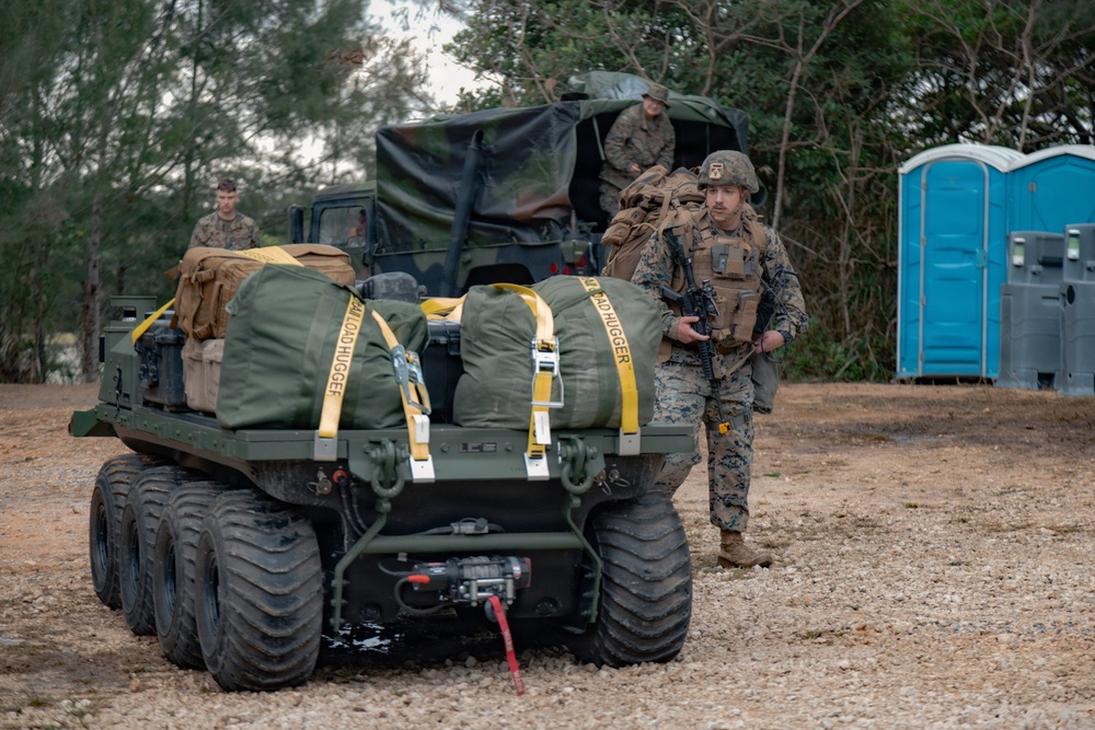 U.S. Marines load MMSP on CH-53E Super Stallions for MCCRE and Conduct Forward COC Operations