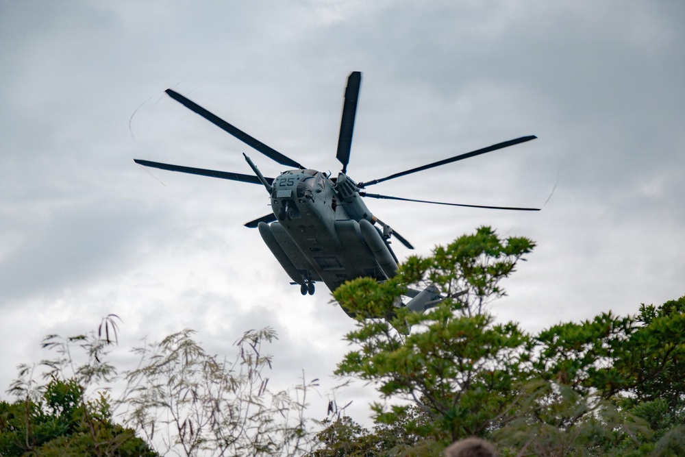 U.S. Marines load MMSP on CH-53E Super Stallions for MCCRE and Conduct Forward COC Operations