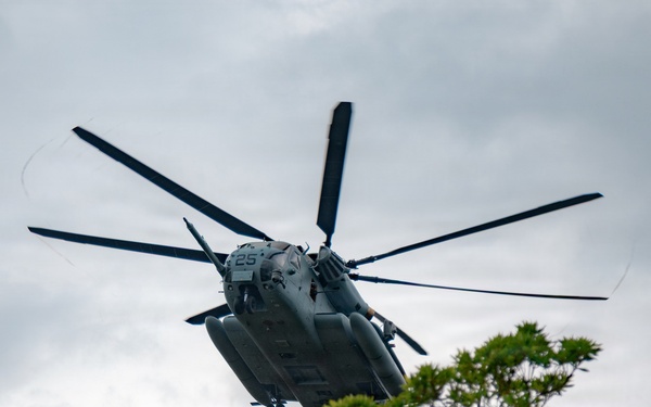 U.S. Marines load MMSP on CH-53E Super Stallions for MCCRE and Conduct Forward COC Operations