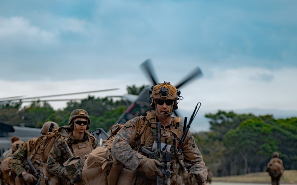 U.S. Marines load MMSP on CH-53E Super Stallions for MCCRE and Conduct Forward COC Operations