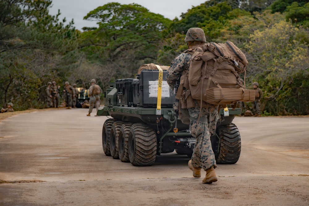 U.S. Marines load MMSP on CH-53E Super Stallions for MCCRE and Conduct Forward COC Operations