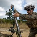 5th Air Naval Gunfire Liaison Company and 2nd Battalion, 7th Marines, conduct mortar range