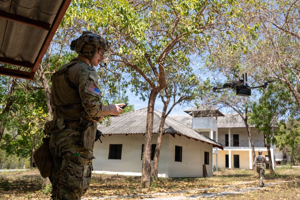 U.S. Navy and Royal Thai Navy EOD teams conduct surface and IED scenarios