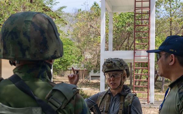 U.S. Navy and Royal Thai Navy EOD teams conduct surface and IED scenarios