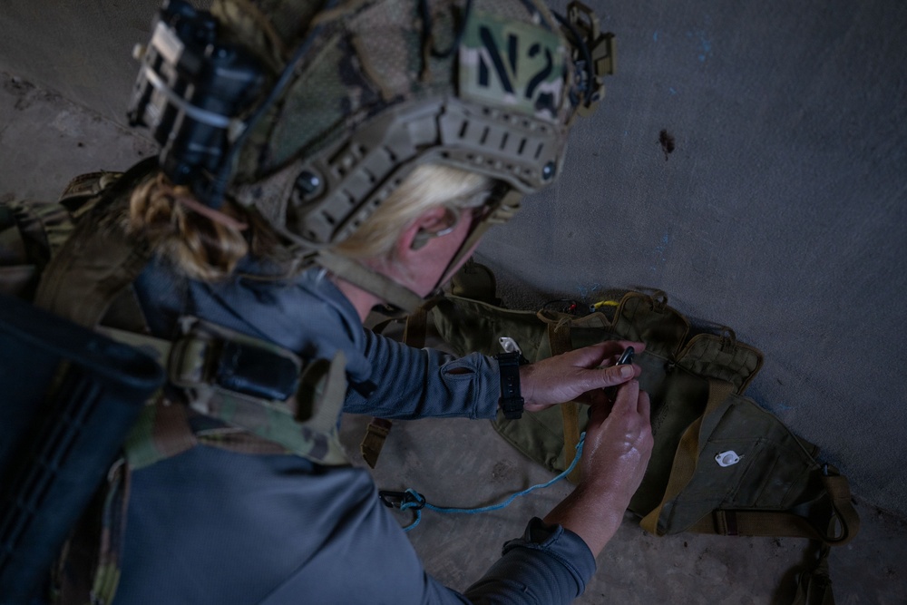 U.S. Navy and Royal Thai Navy EOD teams conduct surface and IED scenarios