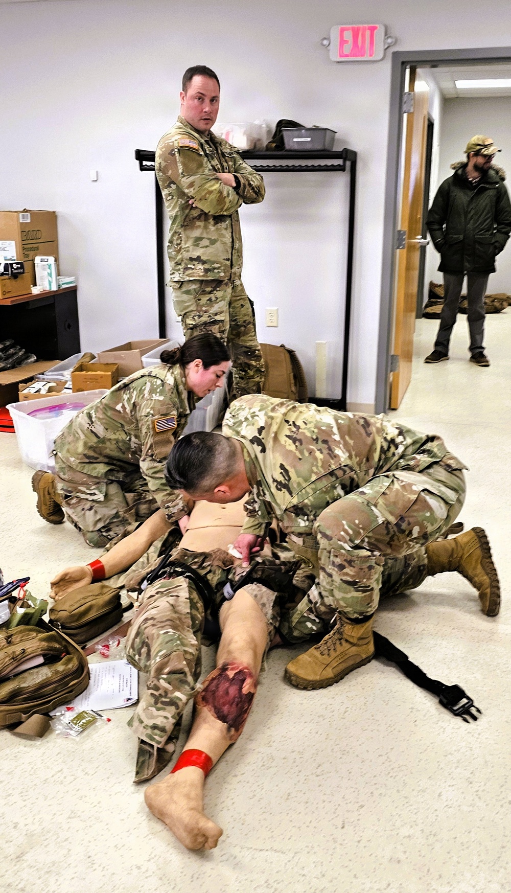 Fort McCoy’s MSTC steps up to support Army Reserve Command combat medic training