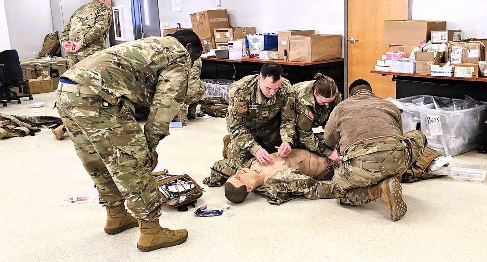Fort McCoy’s MSTC steps up to support Army Reserve Command combat medic training