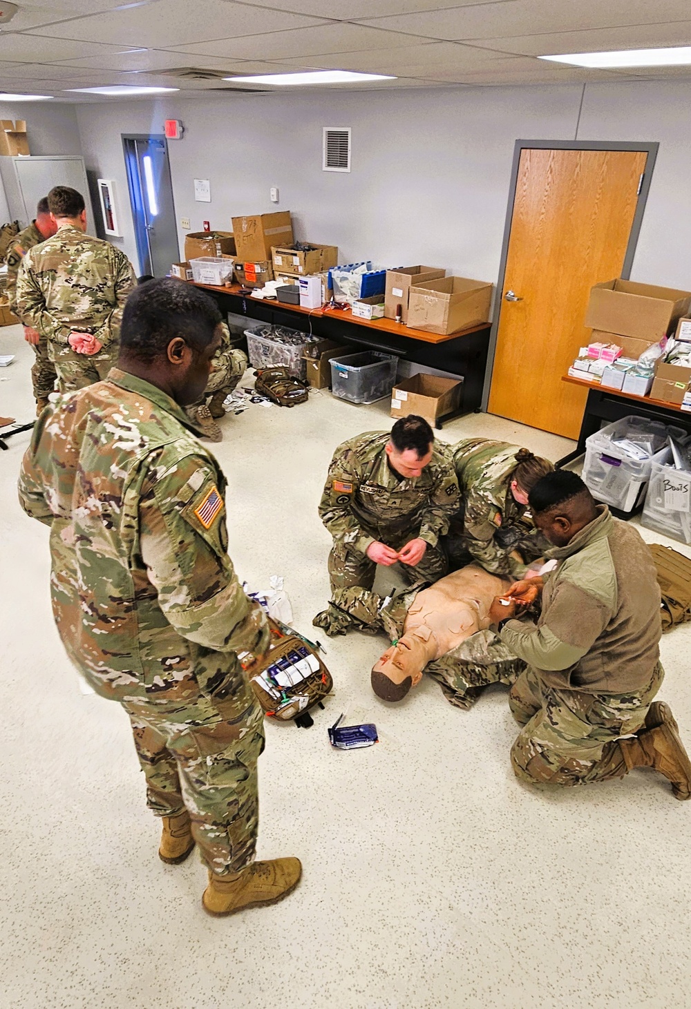 Fort McCoy’s MSTC steps up to support Army Reserve Command combat medic training
