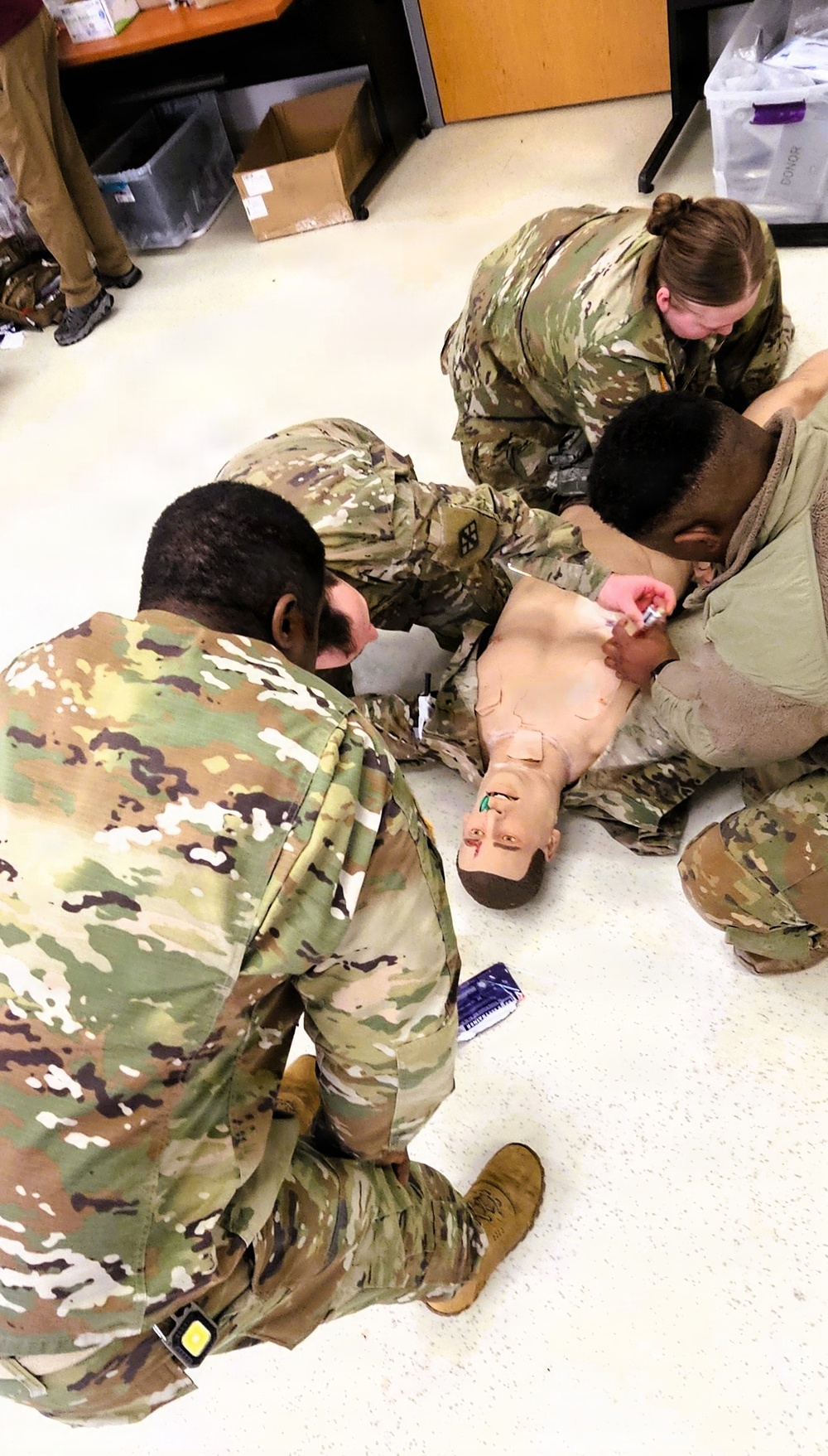 Fort McCoy’s MSTC steps up to support Army Reserve Command combat medic training