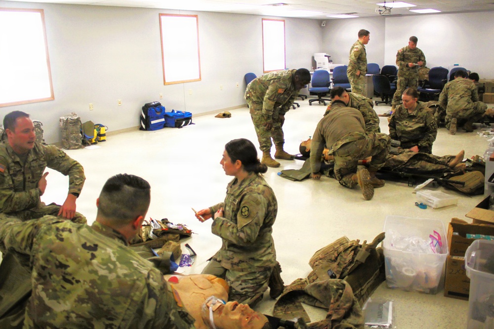 Fort McCoy’s MSTC steps up to support Army Reserve Command combat medic training