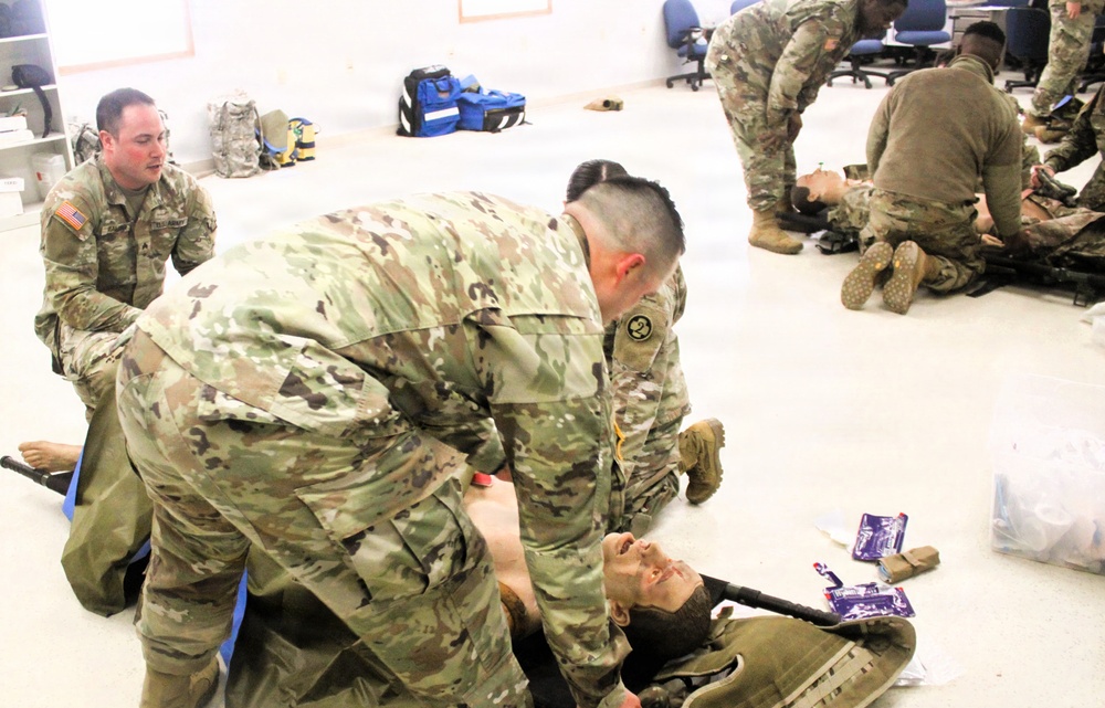 Fort McCoy’s MSTC steps up to support Army Reserve Command combat medic training