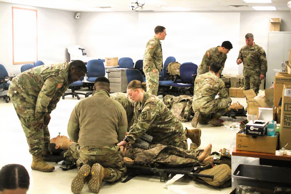 Fort McCoy’s MSTC steps up to support Army Reserve Command combat medic training