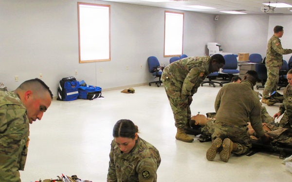 Fort McCoy’s MSTC steps up to support Army Reserve Command combat medic training