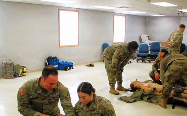 Fort McCoy’s MSTC steps up to support Army Reserve Command combat medic training