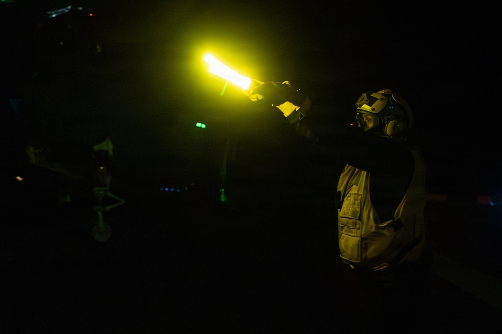 31st MEU | F-35 Night Flight Operations