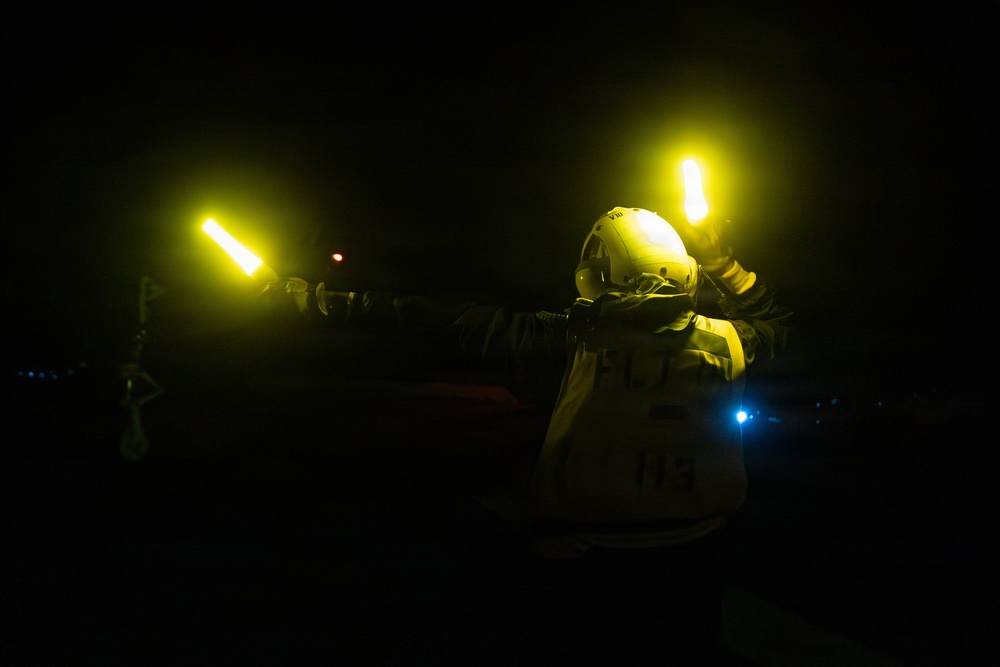 31st MEU | F-35 Night Flight Operations