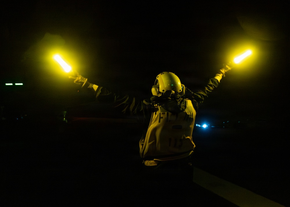 31st MEU | F-35 Night Flight Operations