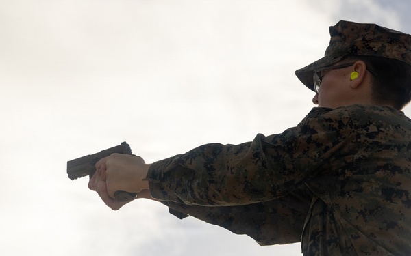 Camp Blaz Provost Marshal’s office conduct pistol range
