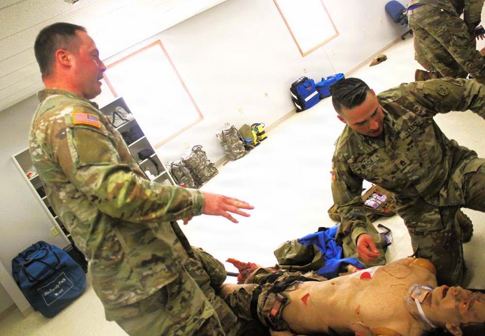 Army Reserve combat medic describes 68W Sustainment Training at Fort McCoy
