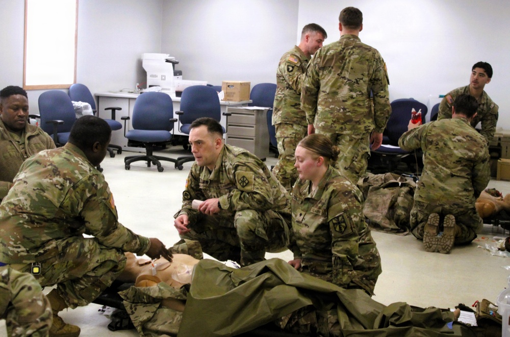Army Reserve combat medic describes 68W Sustainment Training at Fort McCoy