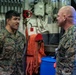 I MEF Deputy Commanding General Visits 11th MEU Marines and Sailors Aboard USS Boxer