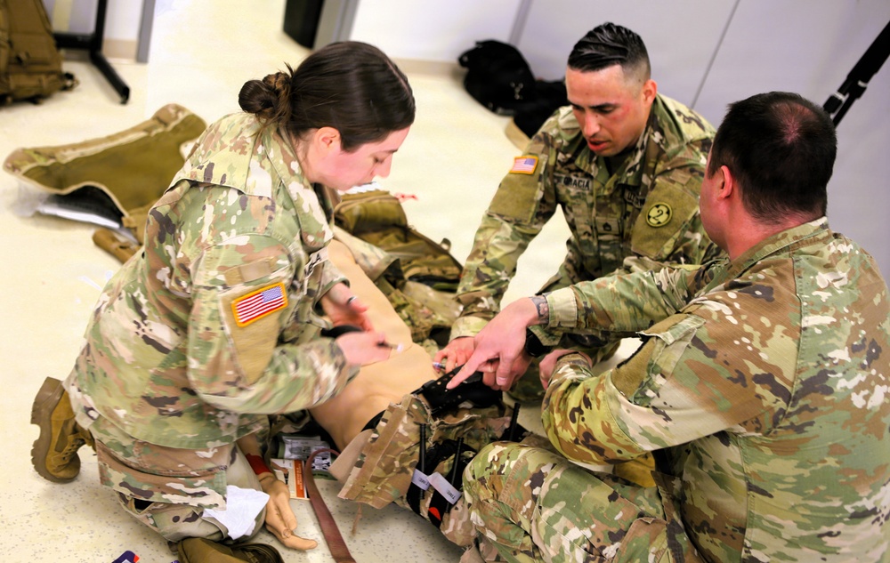 Army Reserve combat medic describes 68W Sustainment Training at Fort McCoy