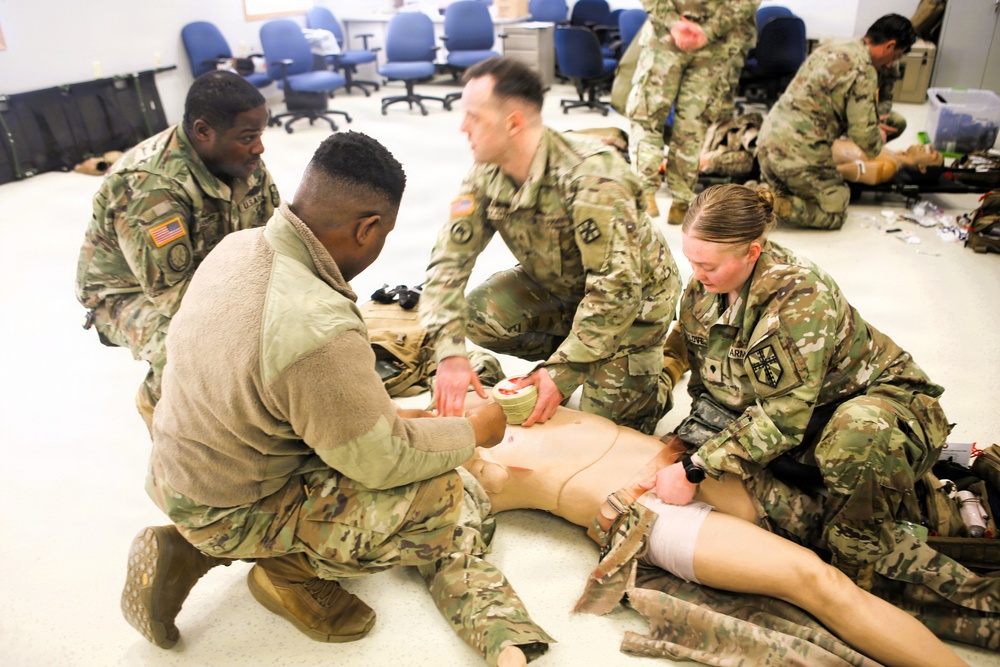 Army Reserve combat medic describes 68W Sustainment Training at Fort McCoy