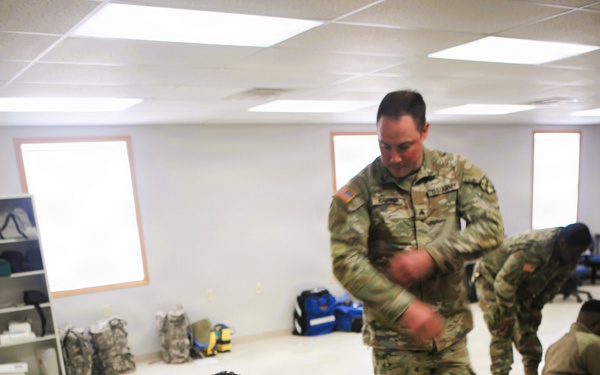 Army Reserve combat medic describes 68W Sustainment Training at Fort McCoy
