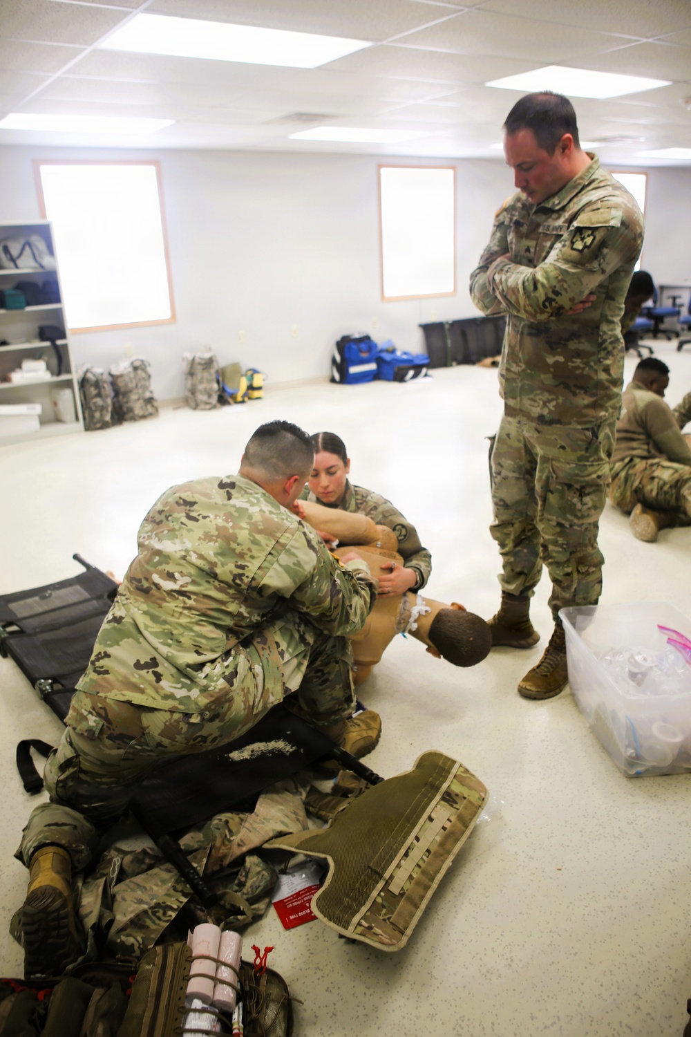 Army Reserve combat medic describes 68W Sustainment Training at Fort McCoy