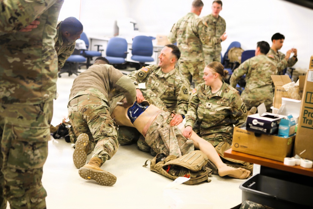 Army Reserve combat medic describes 68W Sustainment Training at Fort McCoy