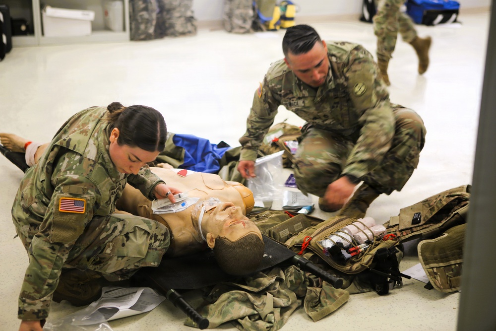 Army Reserve combat medic describes 68W Sustainment Training at Fort McCoy