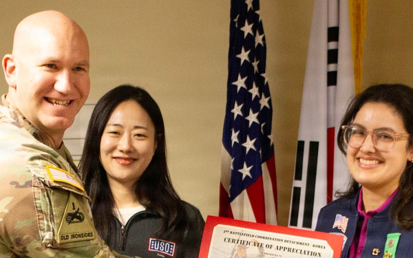 Recognizing Personnel Behind the Bayonet Hill 180 Ceremony