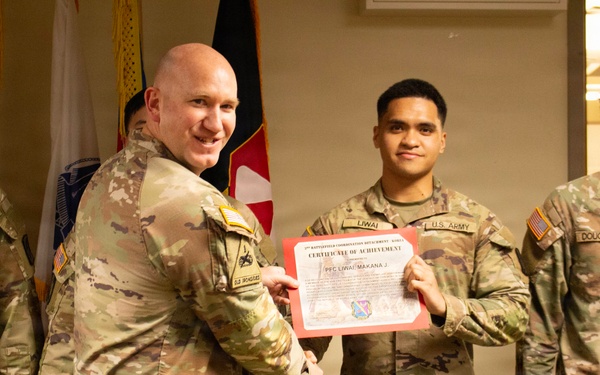 Recognizing Personnel Behind the Bayonet Hill 180 Ceremony