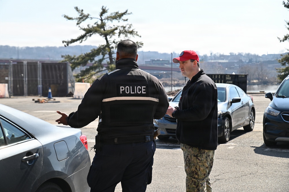 NSAW personnel coordinate during ITT exercise