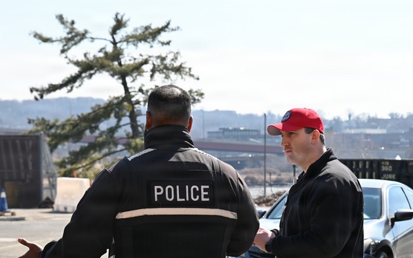 NSAW personnel coordinate during ITT exercise