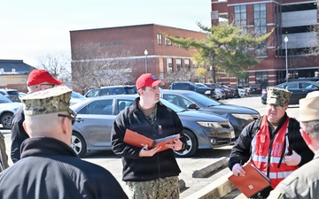NSAW personnel conduct ITT drill debriefing