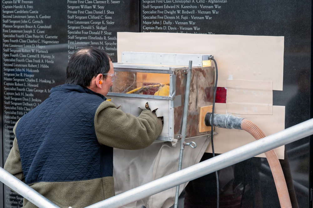 Medal of Honor Wall Engraving